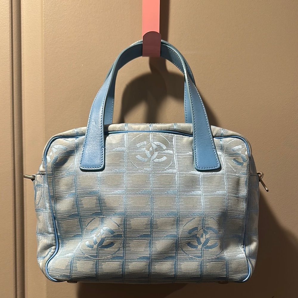 Vintage Blue Chanel Women's Bag